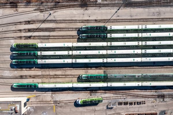 Credit: VIA Rail Toronto Maintenance Centre in Etobicoke, Canada.