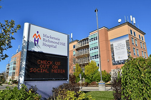 mackenzie-richmond-hill-hospital-sign