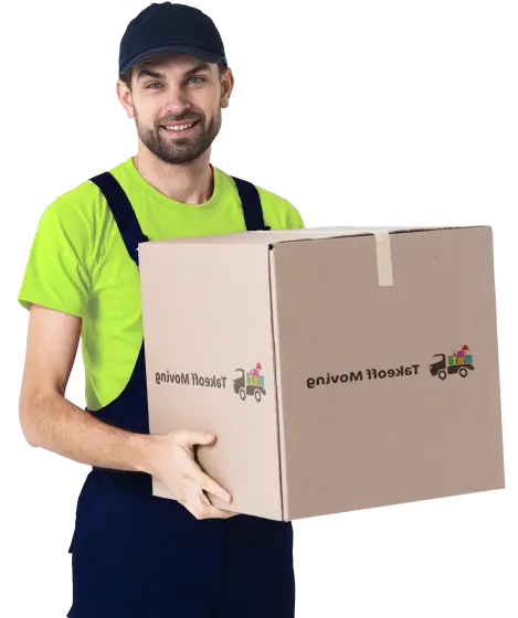 Man Holding a Box