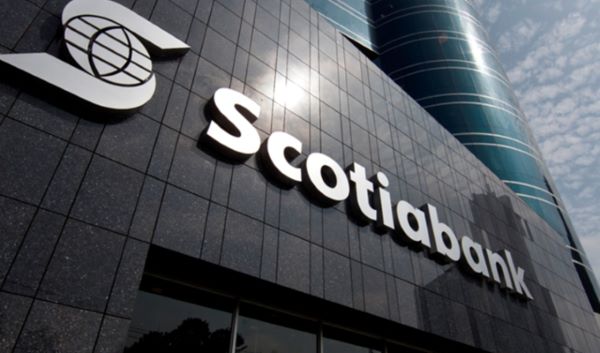 Scotiabank building exterior in Etobicoke, Toronto, Canada Takeoff-Moving Toronto
